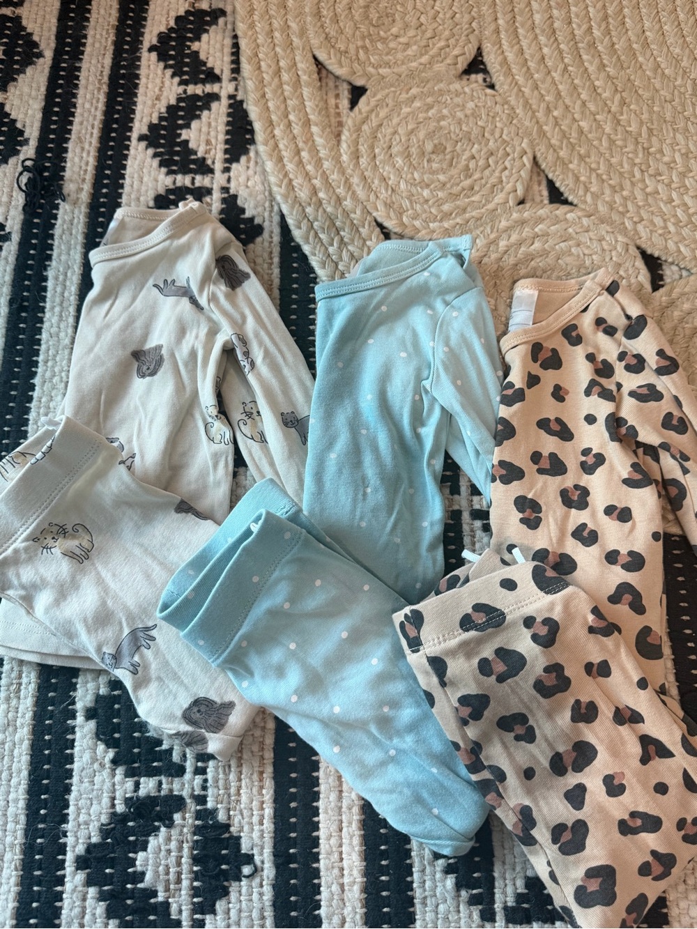 100% Cotton Toddler H&M PJ sets